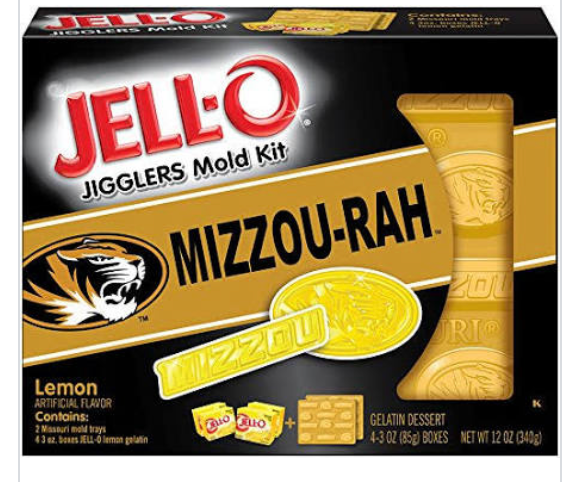 JELL-O  MIZZOU-RAH, Jigglers Mold Kit, New never opened.