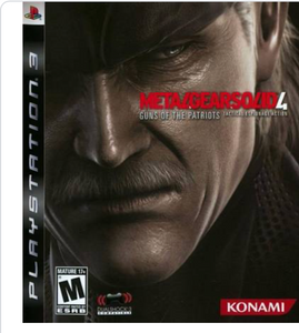 PS3: MetalGearSolid 4, Guns of the Patriots