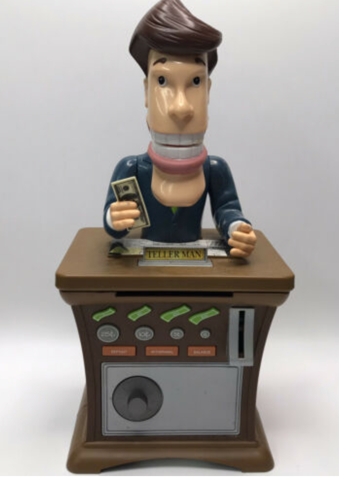 Summit "Teller Man" Electronic Bank, Rare