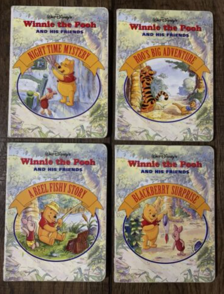 Winnie the Pooh and his Friends Set of 4